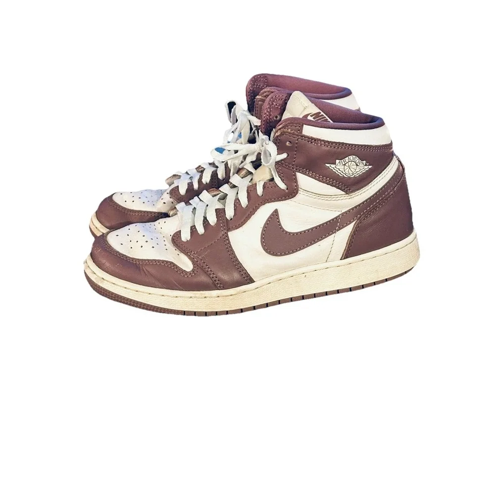 AIR JORDAN‎ Sneakers Youth 7 NIKE Retro 1 High OG Shoes Mauve FD1437-105